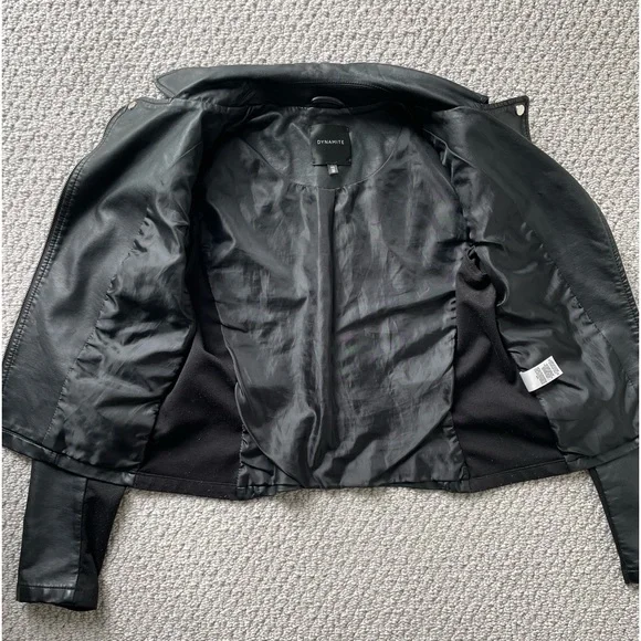 Dynamite Leather Jacket - Picture 3 of 4